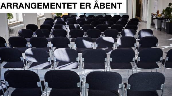 Arrangementet er åbent