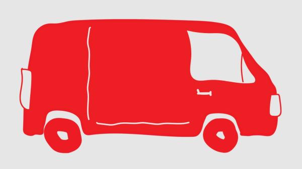 the red van